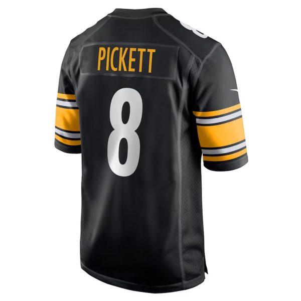 Kenny Pickett Game Jersey - Black