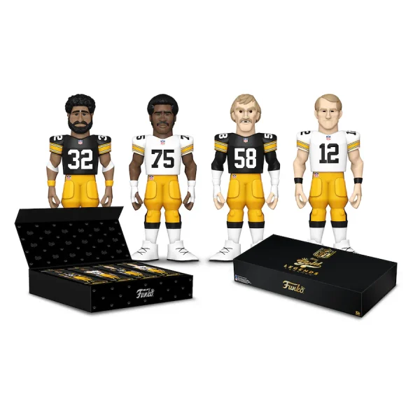 Funko Fanatics NFL Rushmore Four-Pack Vinyl Gold Legends 12'' Figures